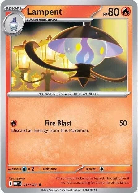 Lampent 017/086 Reverse Holo