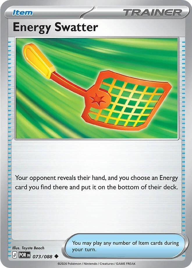Energy Swatter 073/088 Reverse Holo
