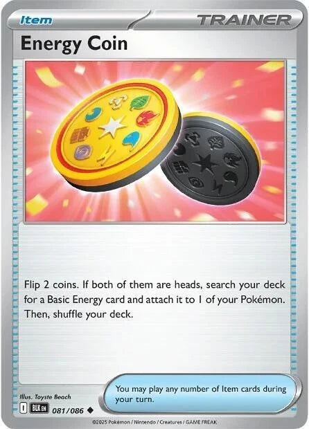 Energy Coin 081/086 Reverse Holo