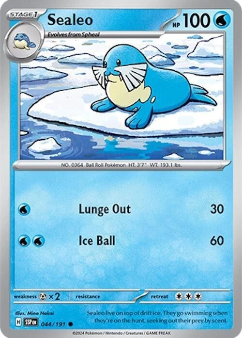 Sealeo 044/191 Reverse Holo