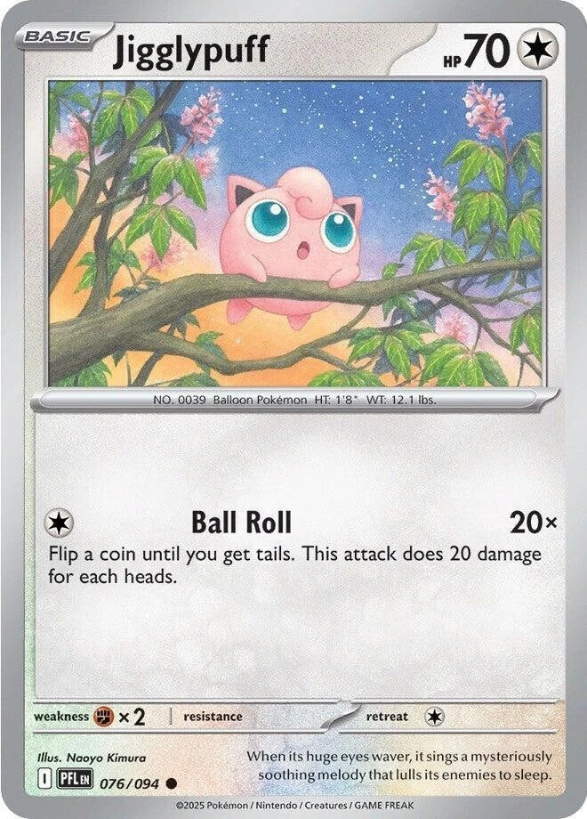Jigglypuff 076/094 Reverse Holo