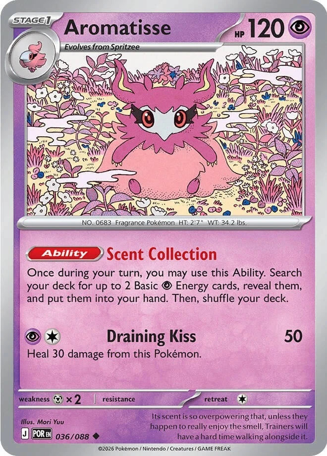 Aromatisse 036/088 Reverse Holo