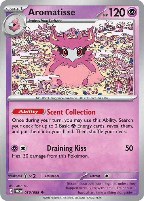 Aromatisse 036/088 Reverse Holo