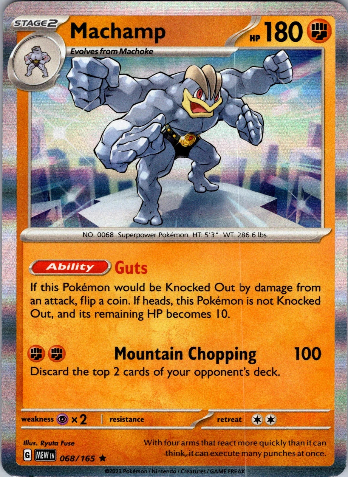 Machamp 068/165 Holographic