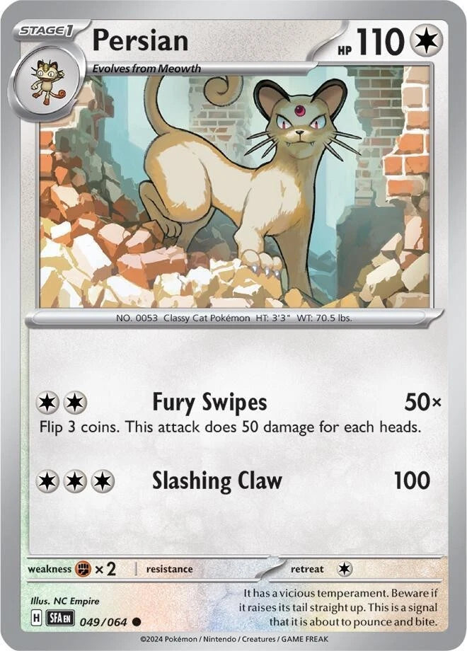 Persian 049/064 Reverse Holo