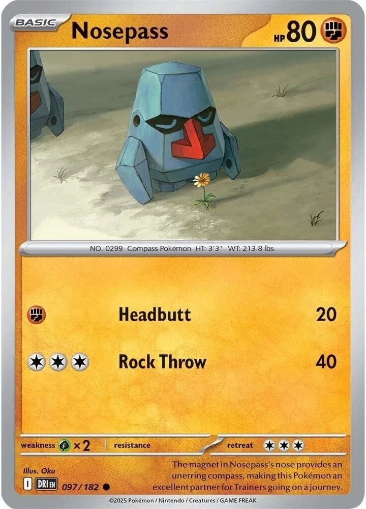 Nosepass 097/182 Reverse Holo