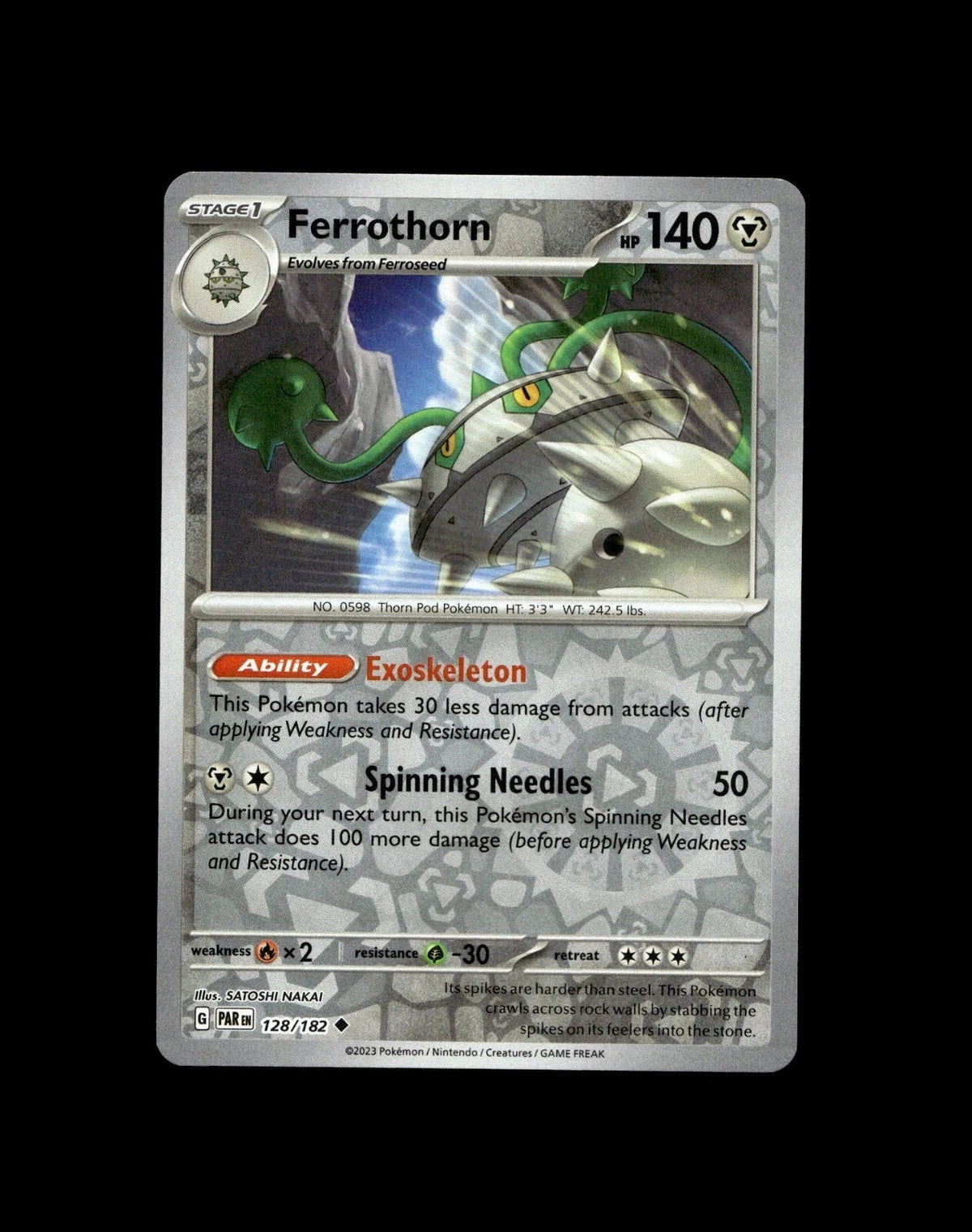 Ferrothorn 128/182 Reverse Holo