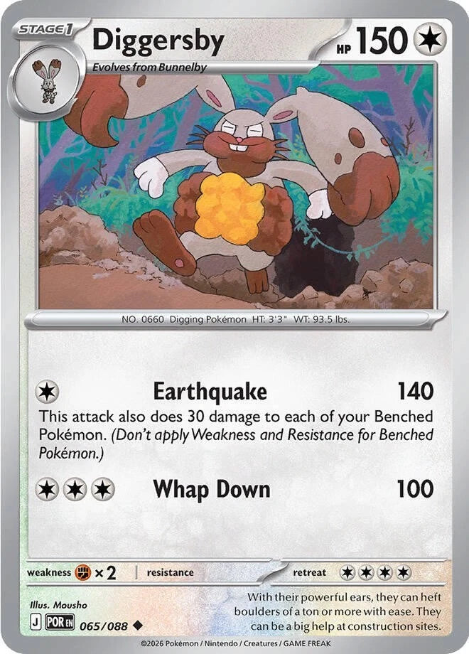 Diggersby 065/088 Reverse Holo