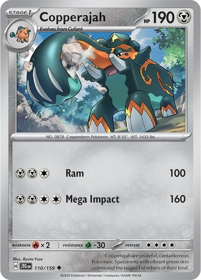 Copperajah 110/159 Reverse Holo