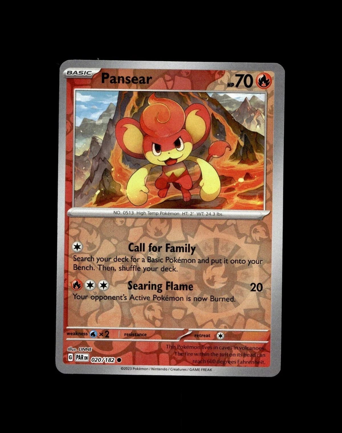 Pansear 020/182 Reverse Holo