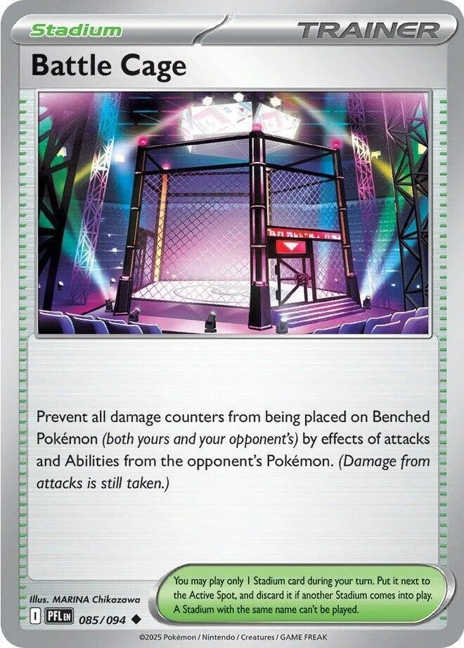 Battle Cage 085/094 Reverse Holo
