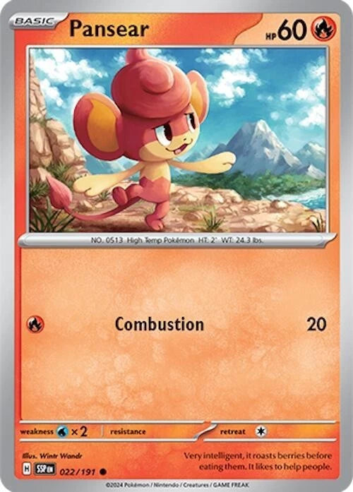 Pansear 022/191 Reverse Holo