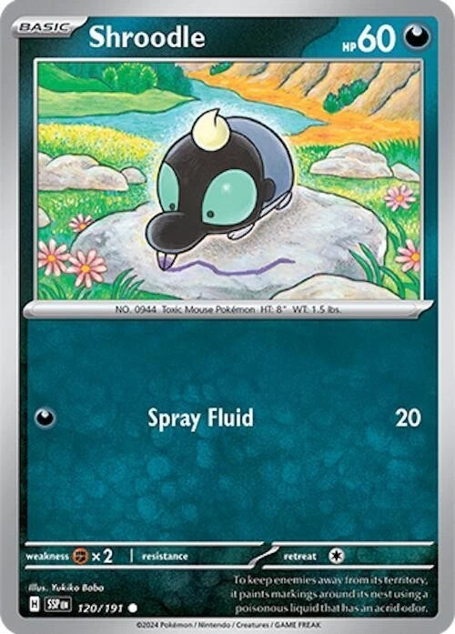 Shroodle 120/191 Reverse Holo