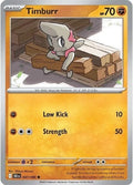 Timburr 047/086 Reverse Holo