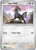 Type: Null 069/084 – Pitch Black