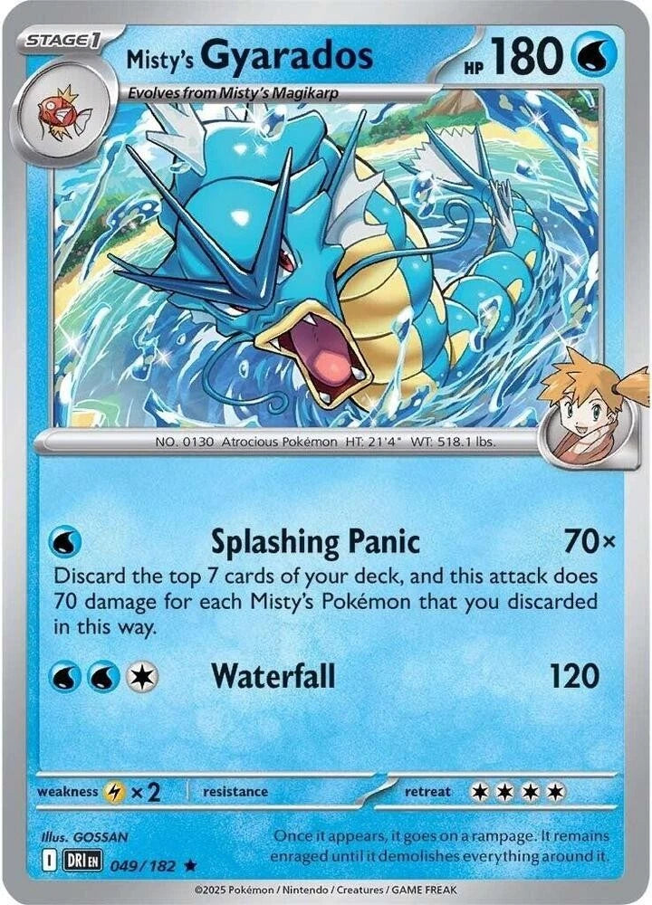 Misty's Gyarados 049/182 Holo