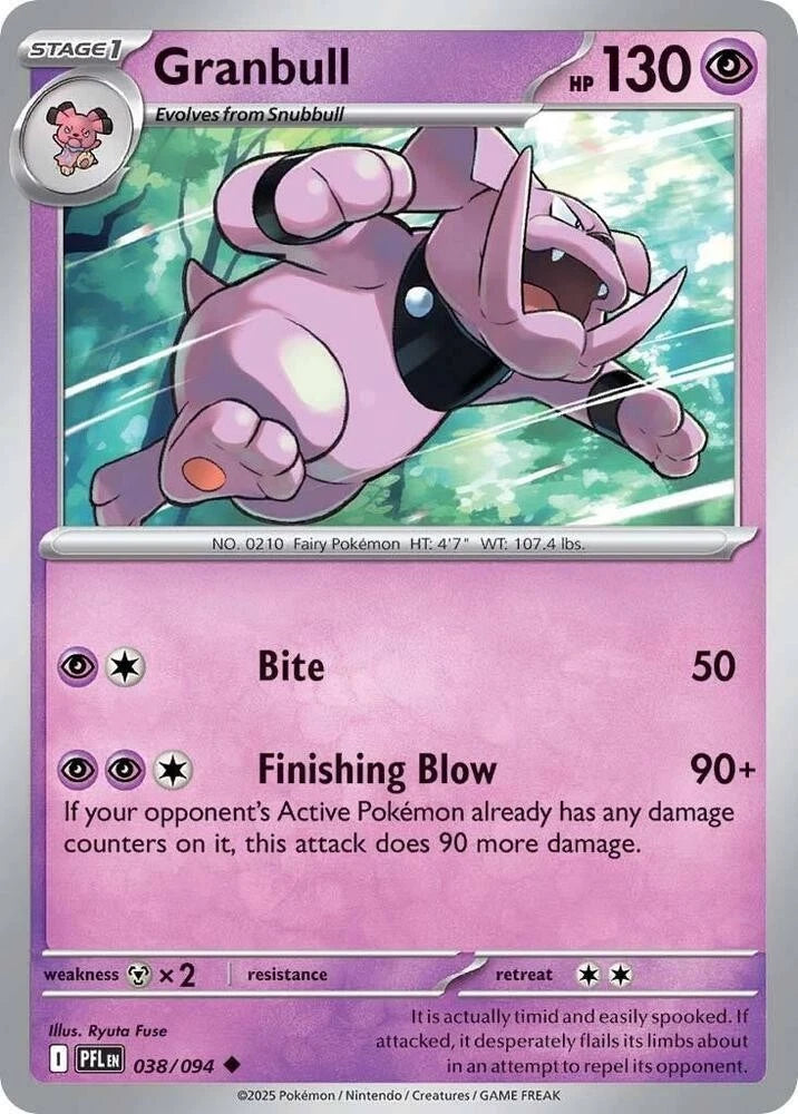 Granbull 038/094 Reverse Holo