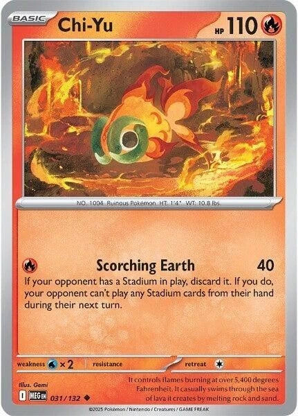 Chi-Yu 031/132 Reverse Holo