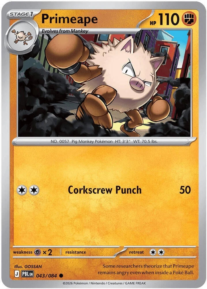 Mankey 042/084 Reverse Holo