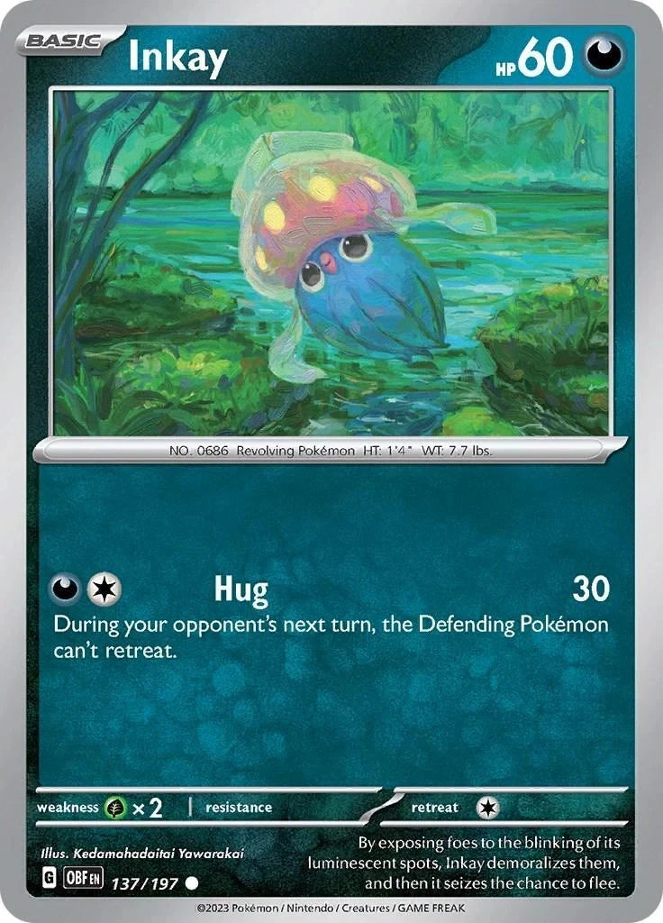 Inkay 137/197 Reverse Holo