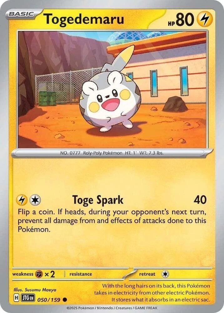 Togedemaru 050/159 Reverse Holo