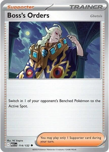 Boss's Orders 114/132 Reverse Holo