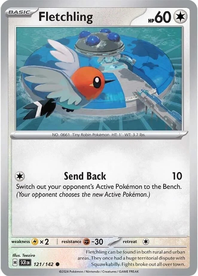 Fletchling 121/142 Reverse Holo