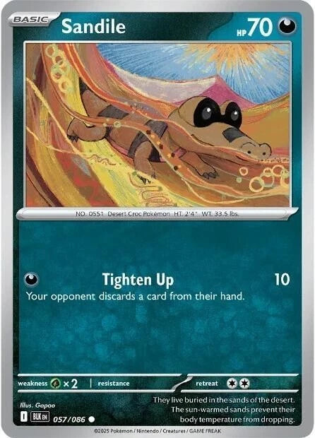 Sandile 057/086 Reverse Holo