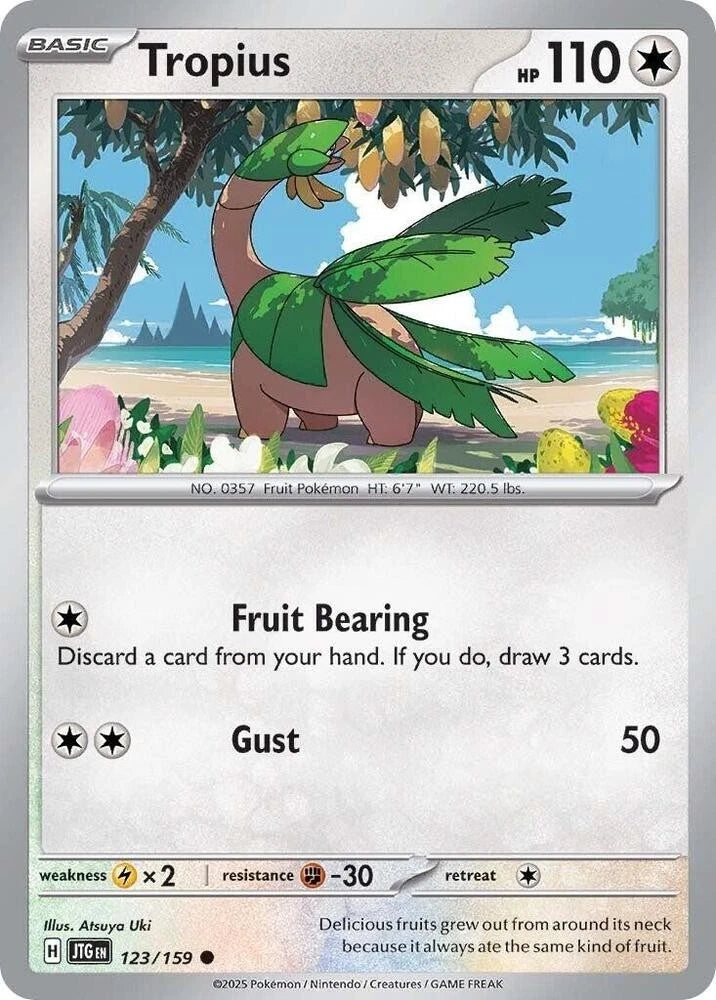 Tropius 123/159 Reverse Holo