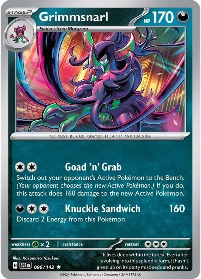 Grimmsnarl 096/142 Reverse Holo