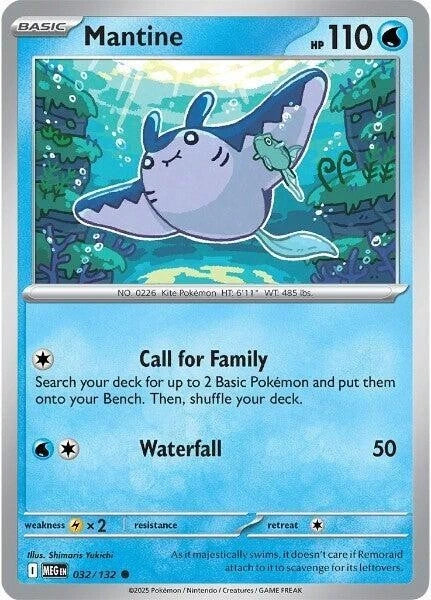 Mantine 032/132 Reverse Holo