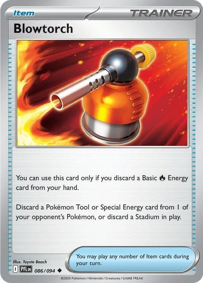 Blowtorch 086/094 Reverse Holo