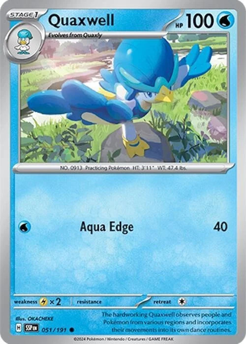 Quaxwell 051/191 Reverse Holo