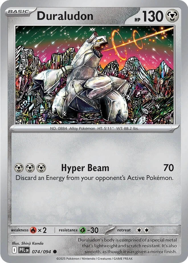 Duraludon 074/094 Reverse Holo