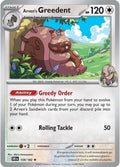 Arven's Greedent 159/182 Reverse Holo