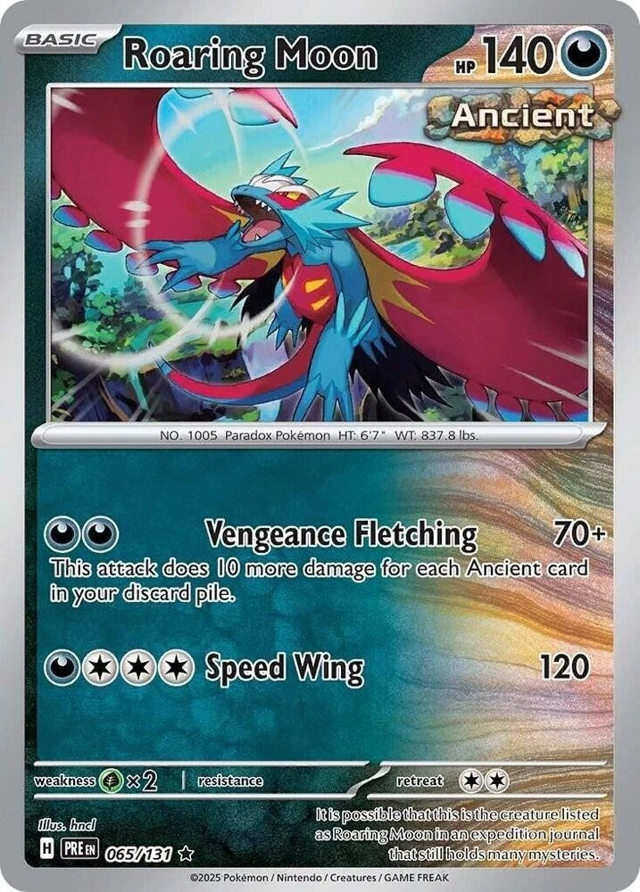 Roaring Moon 065/131 Reverse Holo