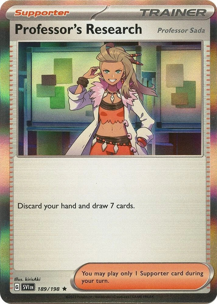 Professor's Research 189/198 Holo