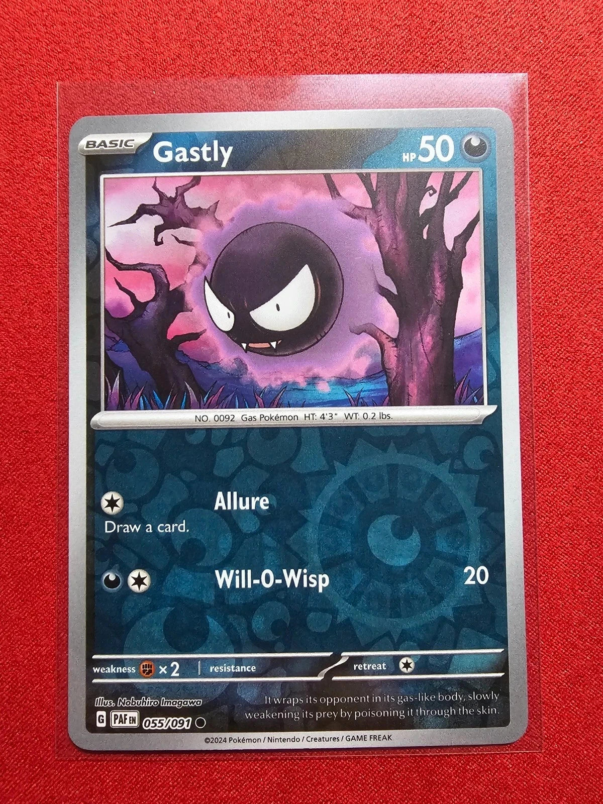 Gastly 055/091 Reverse Holo