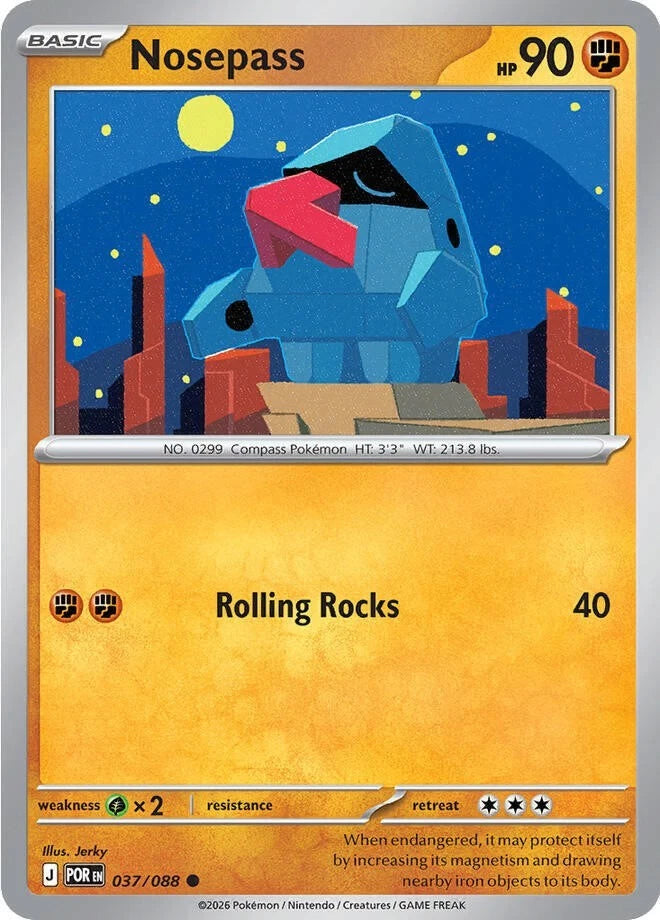 Nosepass 037/088 Reverse Holo