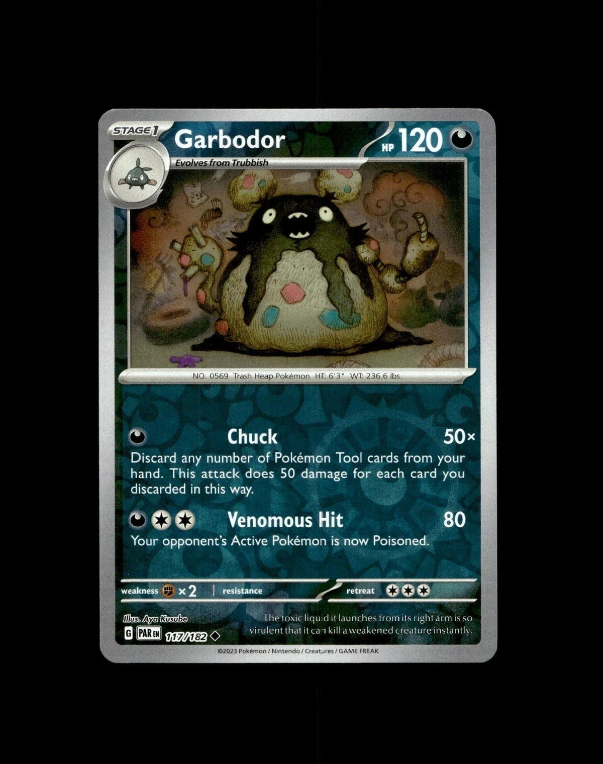 Garbodor 117/182 Reverse Holo