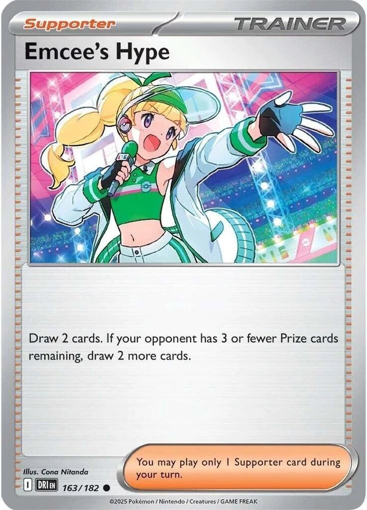 Emcee's Hype 163/182 Reverse Holo