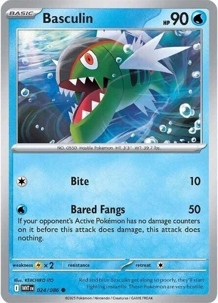 Basculin 024/086 Reverse Holo