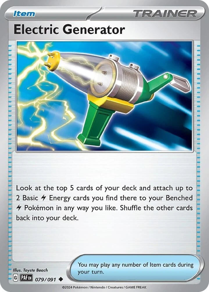 Electric Generator 079/091 Reverse Holo