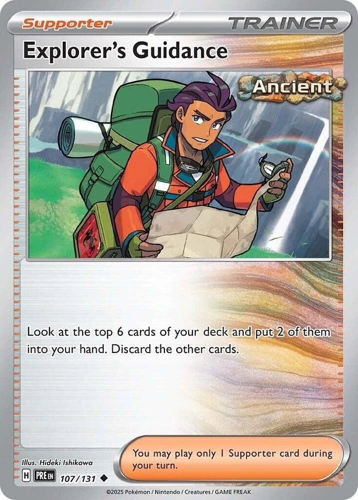 Explorer's Guidance 107/131 Reverse Holo