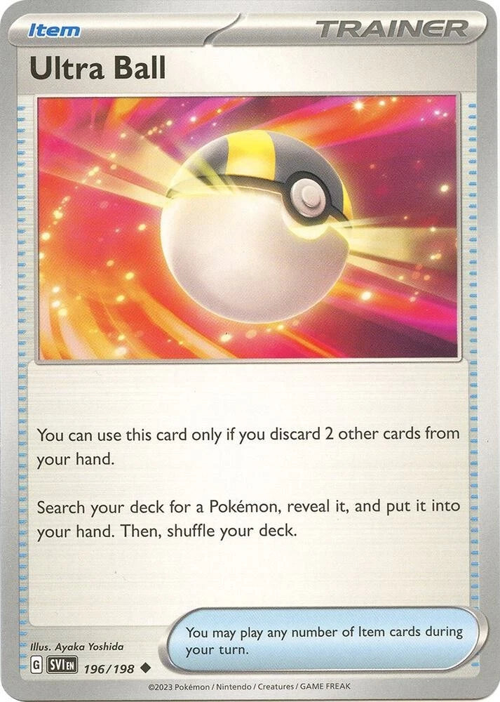 Ultra Ball 196/198 Reverse Holo