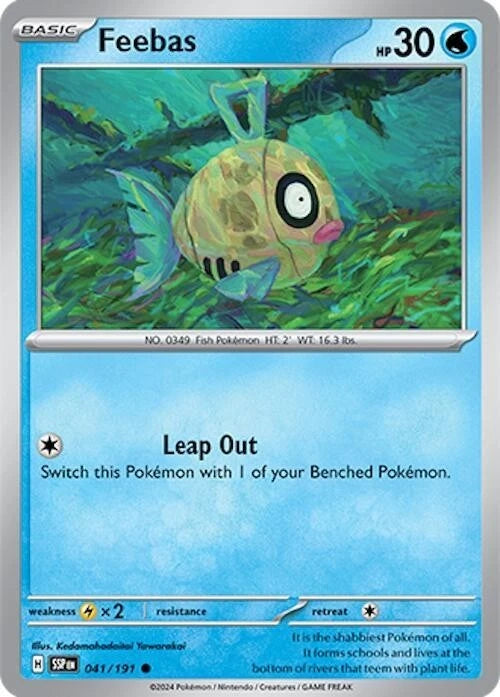 Feebas 041/191 Reverse Holo