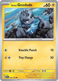Alolan Geodude 044/159 Reverse Holo