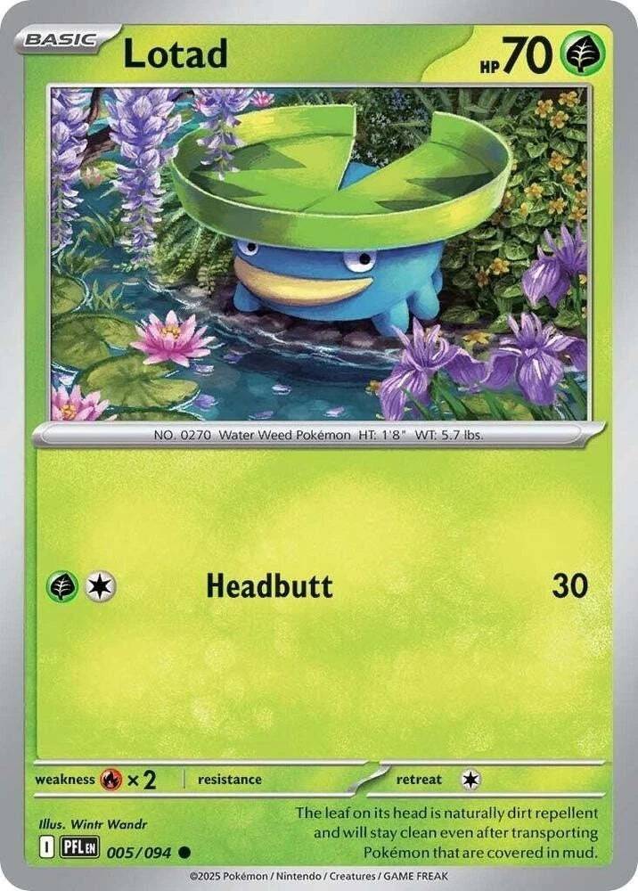 Lotad 005/094 Reverse Holo