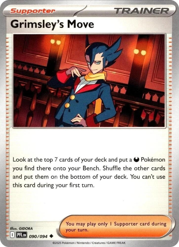 Grimsley's Move 090/094 Reverse Holo