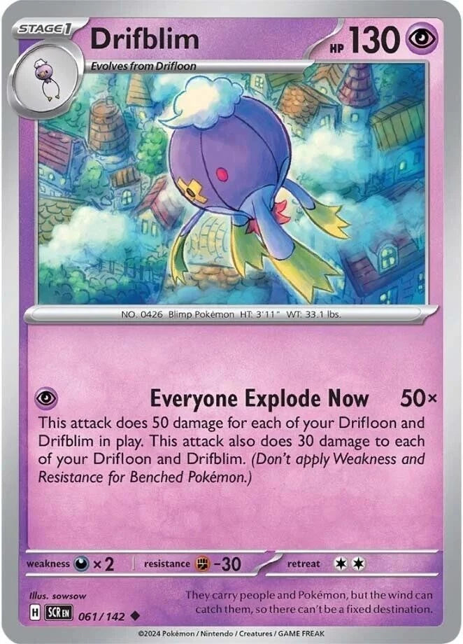 Drifblim 061/142 Reverse Holo
